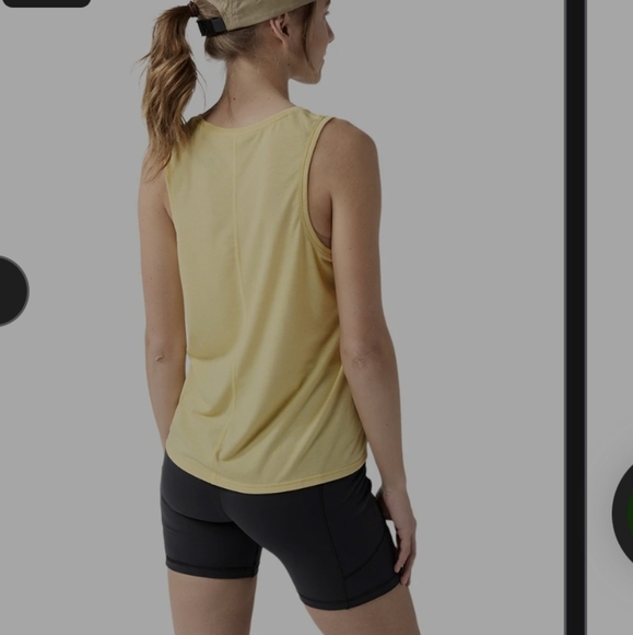 Stio Women's Divide Tank. COLOR -Pale Straw Heather. Size Small. New.Cotton - Picture 2 of 11